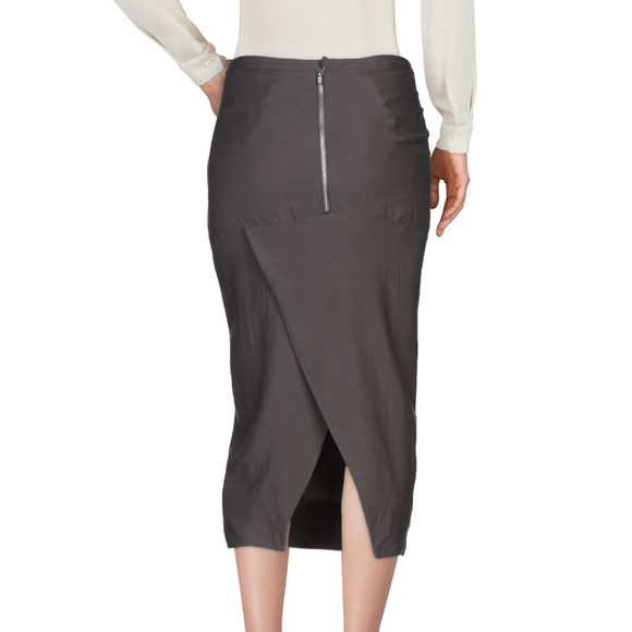Rick Owens Dresses & Skirts - NWT Rick Owens Steel Grey 3/4 length midi skirt